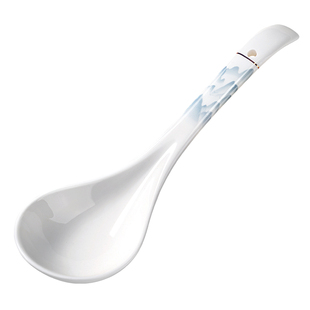 千年恋木陶瓷汤勺家用长柄耐高温新款高档厨房大号盛汤勺子调羹