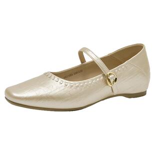 戈美其商场同款内增高玛丽珍鞋女2026春季新款法式软底粗跟单鞋子