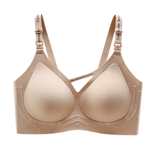 摩登孕妈小辣条哺乳内衣聚拢防下垂喂奶专用产妇产后孕妇文胸胸罩