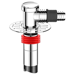 洗衣机下水管地漏接头加长断层延长管排水管二合一防臭防溢水三通