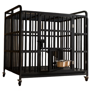 狗笼子中型犬大型犬狗笼带厕所金毛边牧专用宠物新型可折叠免安装