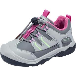 Abckids童鞋冬季防寒保暖户外棉鞋男女童舒适加绒耐磨休闲鞋跑鞋