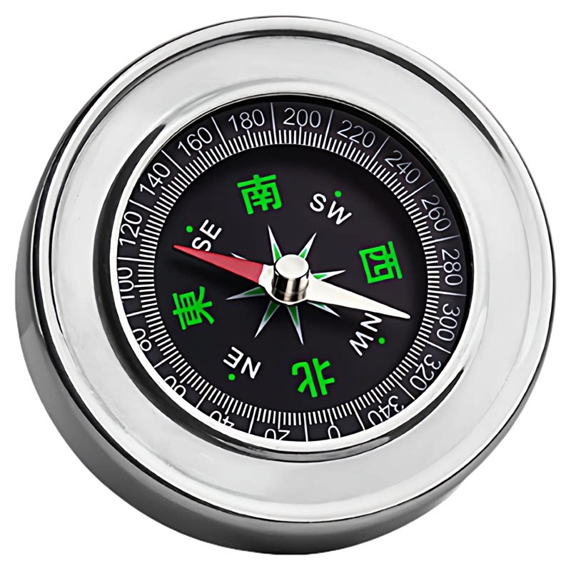 车载指南针高精度夜光车用罗盘