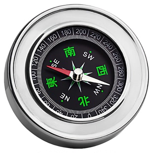 车载指南针高精度夜光车用罗盘指南球多功能儿童小学生用户外用品