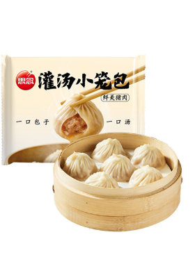 思念鲜美猪肉灌汤小笼包240g