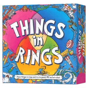 环中之物Things in Rings多人聚会桌游卡牌扑克牌儿童猜词游戏牌