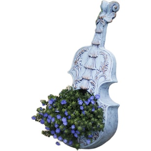 创意欧式造型花盆大号摆件阳台花园装饰个性布置庭院露台景观摆设