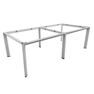 定制工作台支架岩板玻璃大理石餐桌架会议桌腿铁艺支撑脚铁艺桌脚