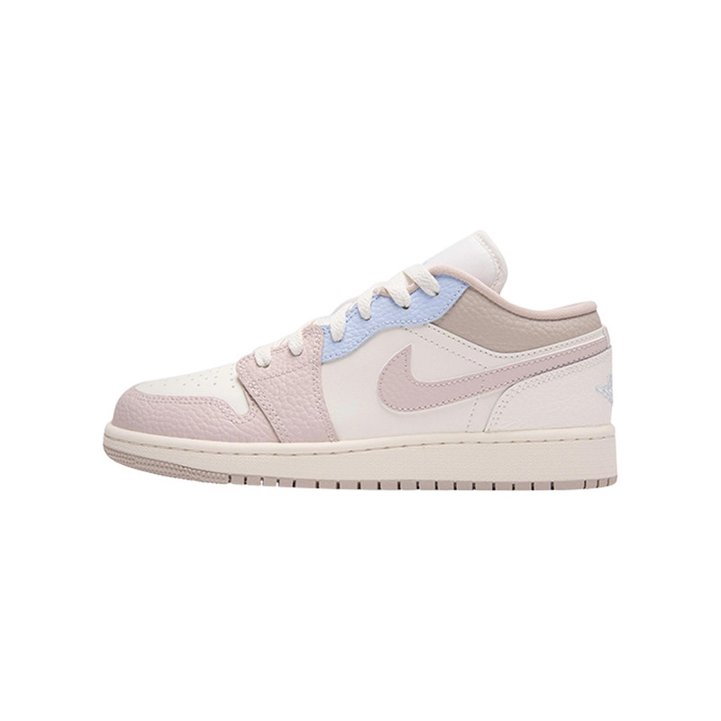 Nike耐克AJ1粉白蓝女童板鞋