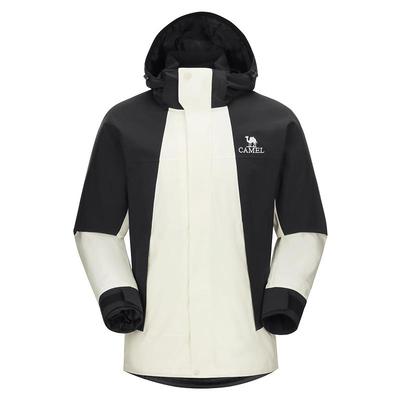 骆驼户外羽绒冲锋衣登山服