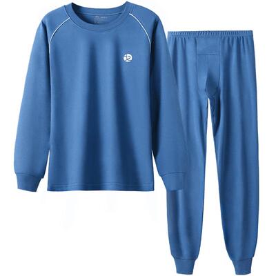 恒源祥纯棉全棉毛衫青少年套装