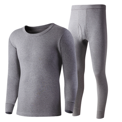 男士纯棉秋衣低领秋冬保暖