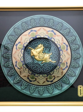 西安文创唐马足金装饰品