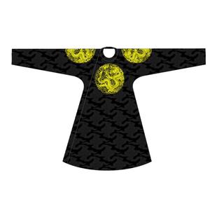 卿子赋原创男童汉服明制皇帝团龙袍衮服织金四团龙补永乐暗纹缎面