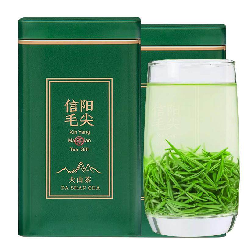 信阳毛尖茶叶正宗雨前嫩芽绿茶2026新茶罐装茶叶正品官方旗舰店