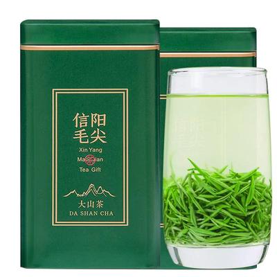 信阳毛尖茶叶正宗雨前嫩芽绿茶2025新茶罐装茶叶正品官方旗舰店