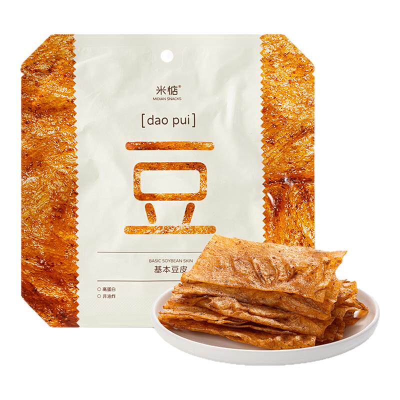 米惦基本豆皮手撕豆皮休闲零食