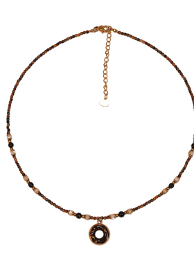 张十六原创设计甜圈项链女