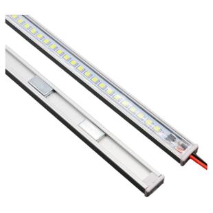 led硬灯条220V高亮超薄长条灯超市货架展示柜吸附磁铁灯免驱动器