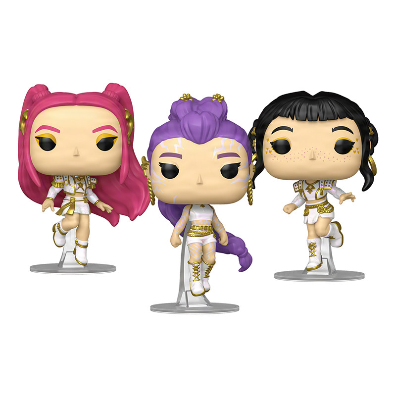 Funko猎魔女团K-POP鲁米佐伊米拉艾比周边手办潮玩摆件公仔礼物