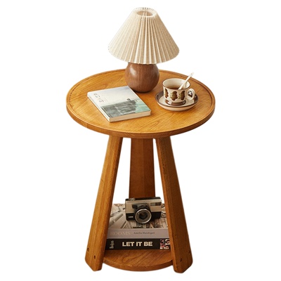 北欧实木小茶几沙发边几