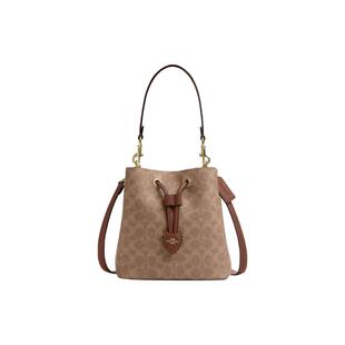 【正品保证】COACH蔻驰ROWAN女包老花子母包发财桶手提斜挎水桶包