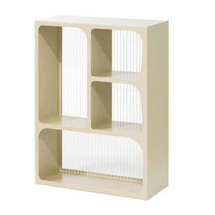 原创设计玄关置物架 ins风桌面多层杂物架化妆品收纳架铁艺杯子架