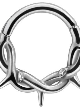 AskandEmbla哥特中性穿孔耳环