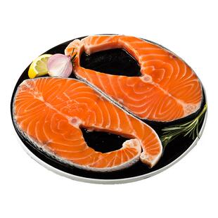 我爱渔进口三文鱼原切中段新鲜冷冻非冰鲜婴儿宝宝三文鱼鱼扒300g