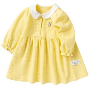 巴拉巴拉婴儿连衣裙女童裙子宝宝公主裙款甜美萌