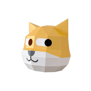 搞笑网红贱贱的表情包面具小丑是我狗头头套舞台表演搞怪拍摄道具