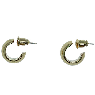 Manggis黄昏光晕 精致简约小金珠豆豆镀金质感耳环迷你耳钉法式