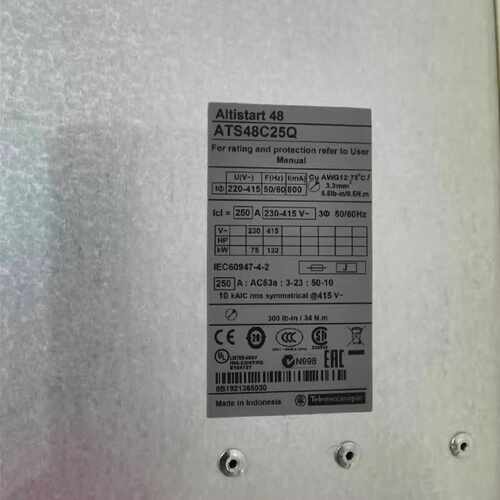 议价ATS48C25Q软起动器适用