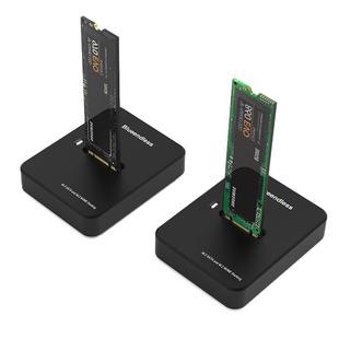 m2固态硬盘盒底座nvme/Sata转usb外置笔记本电脑ssd硬盘读取器