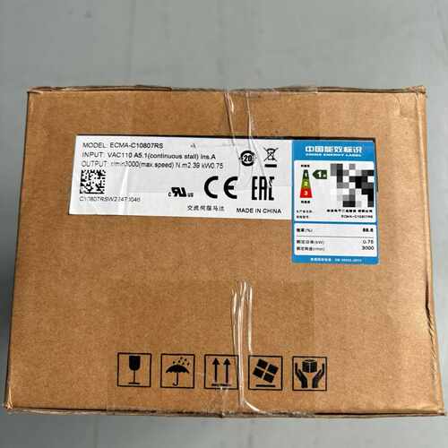 溢价-台达A2 ECMA-C10807RS 750W伺服电