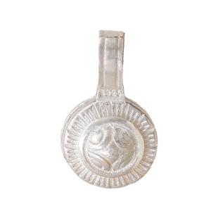 藏式S925银计数器夹子复古雕花手工念珠卡子DIY文玩配件记数计子