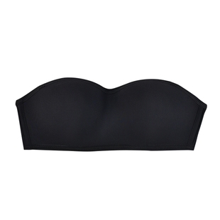 米图隐形文胸无肩带内衣女无钢圈夏薄款聚拢防滑大小抹胸光面无痕