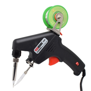 新型新款手动焊锡枪80W恒温电烙铁自动焊锡套装家用电维修焊接工