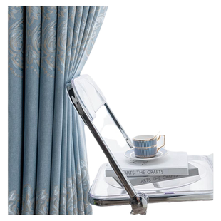 3.1米高窗帘新款客厅卧室遮光隔热布带杆全套送罗马杆免打孔安装