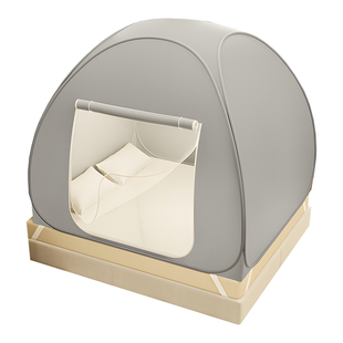 酒店防窥帐篷家用室内床上保暖床帐便携免安装蒙古包冬季2025新款