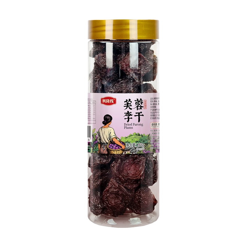 兴隆栈芙蓉李干罐装原味酸甜手工