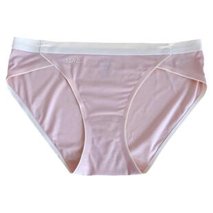 丝滑~高颜值裸感冰丝内裤女低腰运动女士三角裤薄透气短裤纯棉裆