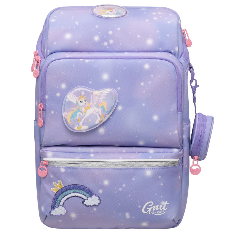 GMT for Kids女小学生书包护脊减负超轻1-4年级儿童双肩背包男23L