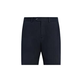 SUITSUPPLY夏季藏青色弹力棉男士短裤