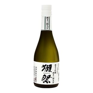【无盒新效期】獭祭39日本清酒300ml*1瓶礼盒装纯米大吟酿15度