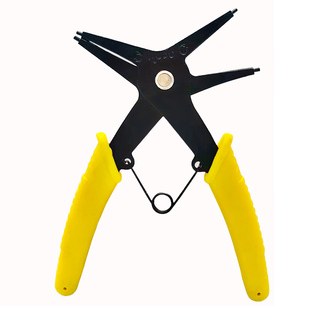 内外两用挡圈多功能卡簧钳子扩张钳外卡内卡轴用弹簧拆装开口卡环