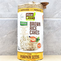 Rice Cakes Imported Snacks: Quinoa, Sunflower, Pumpkin Seed, Satiety, brown rice Cakes, Grain round cakes thumbnail 2