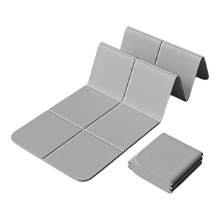 可折叠瑜伽垫便携式男士健身垫家用学生打地铺午休可睡觉加厚垫子