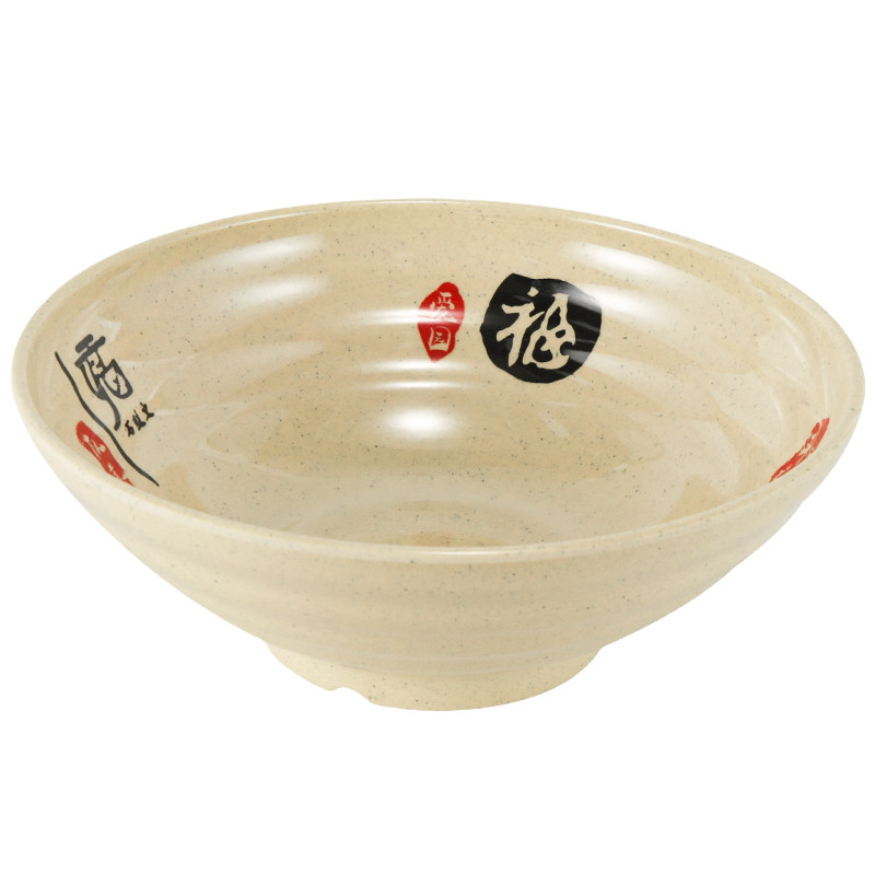 密胺仿瓷面碗商用汤粉碗拉面碗