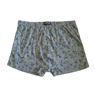 纯棉男士内裤平角宽松男生四角裤中腰透气裤头全棉底裤裤衩男性